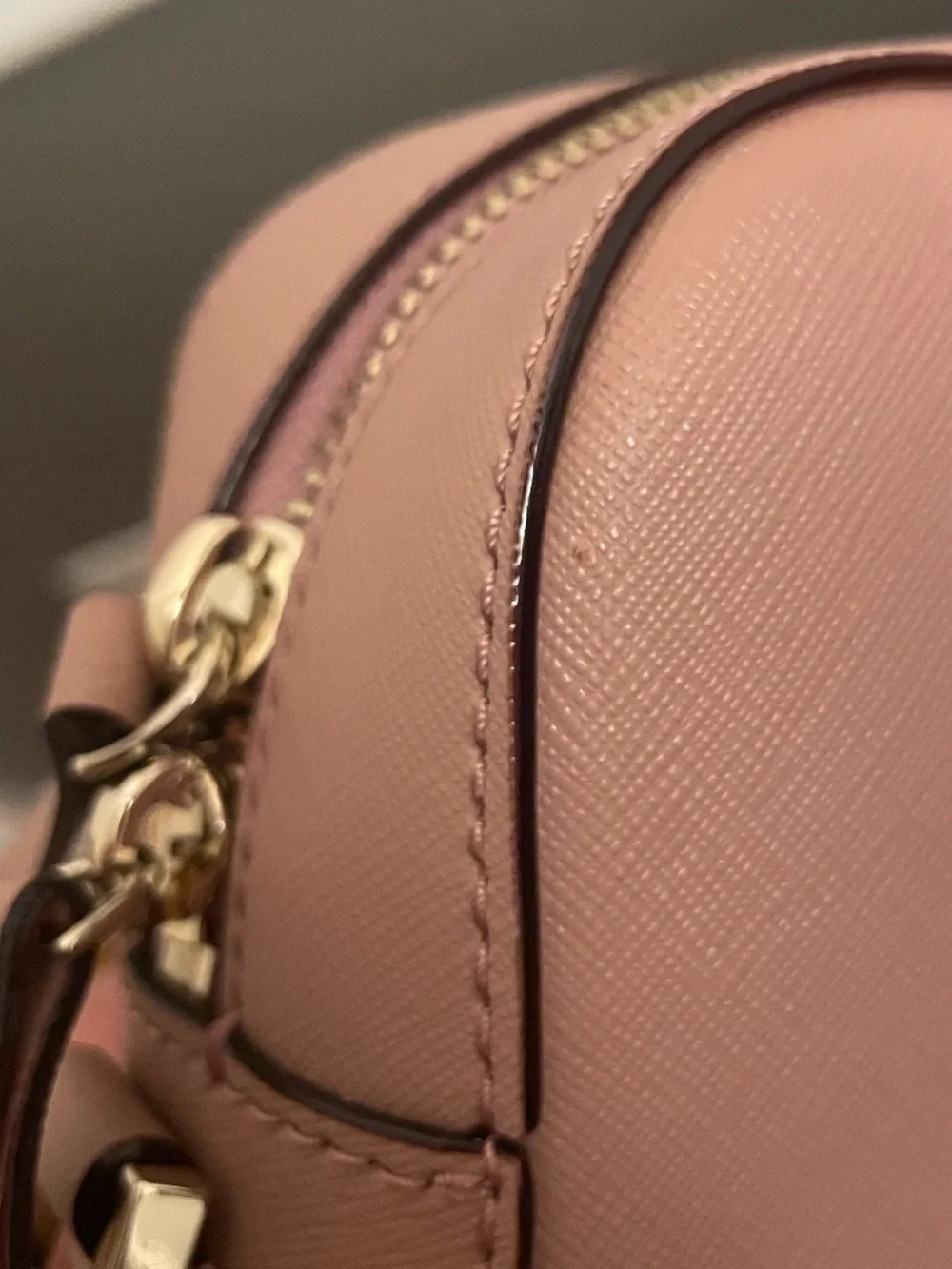 Kate Spade Newbury Lane Cammie crossbody bag in dusty peony pink